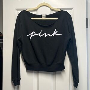 Victoria Secret PINK slightly off the shoulder sweatshirt